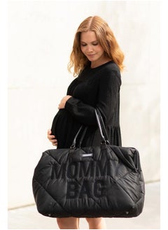 CHILDHOME Mommy Bag Big Puffered Black  - Image 5