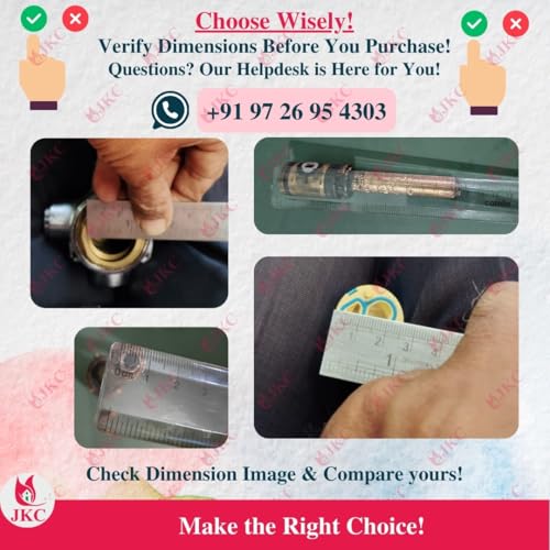 JKC 46mm Diverter Cartridge for High Flow Single Lever Diverter Cartridge Replacement White, Brass, ABS & Ceramic Disc - Image 2