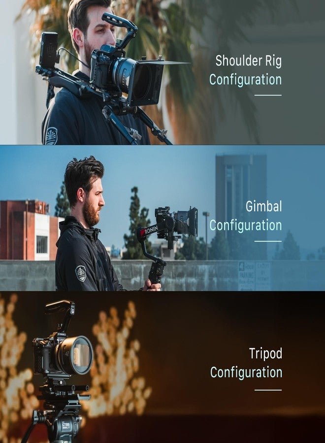 Tilta Full Camera Cage Compatible With Panasonic S1R Ii, S1 Iie, S5 Iix & G9 Ii - Black | Hdmi/Usb-C Clamp, Cold Shoe, 1/4"-20 3/8"-16 Threads Slotted Allen Key Included - Image 5