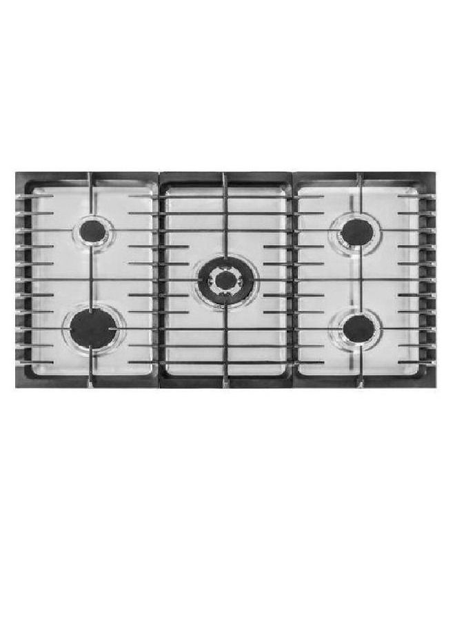ZANUSSI Gas Cooker 5 Burners Cast Iron Holders Stainless Steel Cooking And Cooling Fans ZCG92686XA  - Image 3