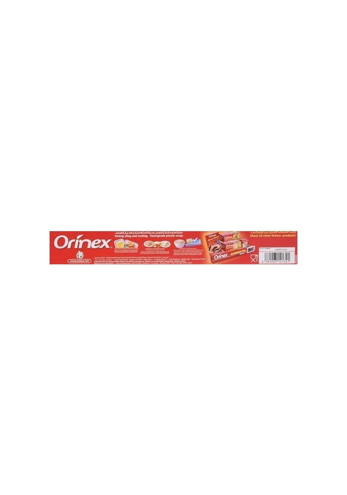 Orinex Plastic Wrap - 30 M x 30 cm (100 Ft) - Clear - Image 3