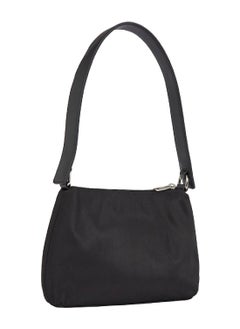 Calvin Klein Jeans Women's Sleek Shoulder Bag - Polyester, Black  - Image 4