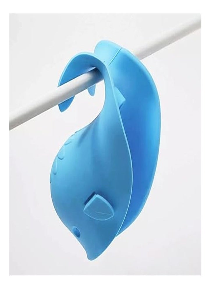 Goolsky Goolsky Baby Bathtub Faucet Cover,Bath Faucet Cover for Kids,Baby Bath Spout Cover,Soft Silicone Bathtub Faucet Safety Toys,Blue Whale,Universal Fit,Make Your Baby's Bath Time Fun and Love It,  - Image 4