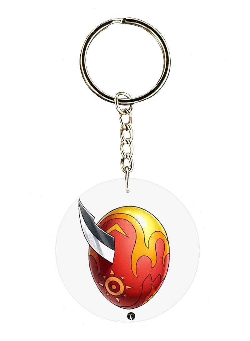 RKN The Anime Digimon Printed Keychain