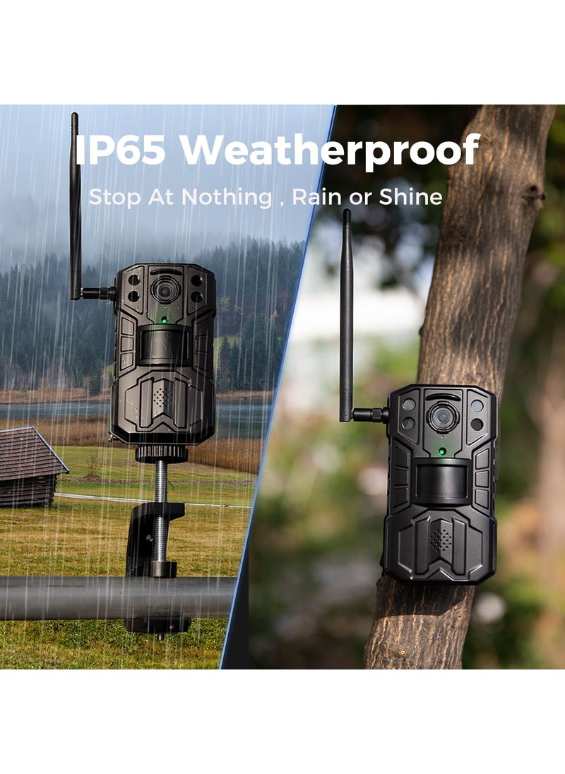ATLI - ATLI T330 Time Lapse Camera Outdoor HDR FHD1080P WiFi APP Control Live Preview Flexible Schedule Remote Access for Jobsite Nature Observation Scientific Research Extended Battery Life - Image 1