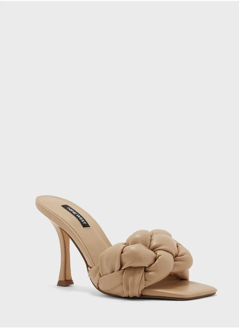 NINE WEST Single Strap High Heel Sandals