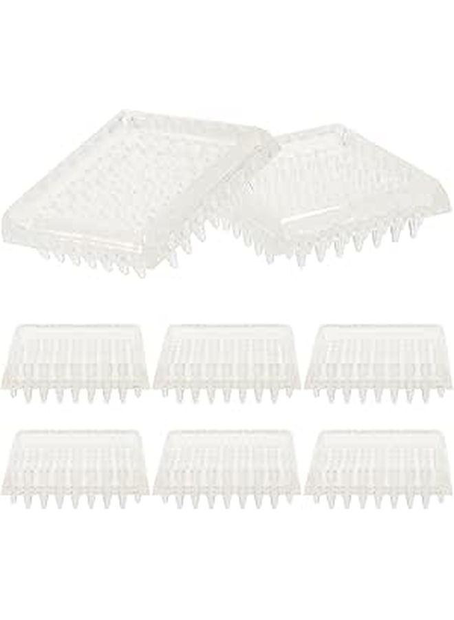 48mm Square Round Non Slip Furniture Leg Pads Chair Foot Covers For Hardwood Floors Carpet Protectors 8pcs - Image 1