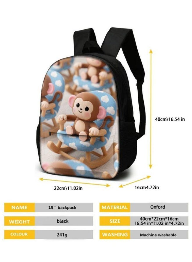 Bright Li Fire [Hot New Product] Cute Cartoon Bag Set | Shoulder + Handbag + Pencil Bag Three-piece Set | Essential for Children and Students Outdoors - 29  - Image 4