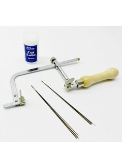 SWISSO Swisso Jewelers Saw Kit with Saw Frame 24 Blades and Cutting Lube Jewelry Making Set  - Image 1