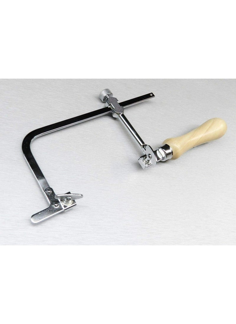 SWISSO Swisso Jewelers Saw Kit with Saw Frame 24 Blades and Cutting Lube Jewelry Making Set  - Image 2