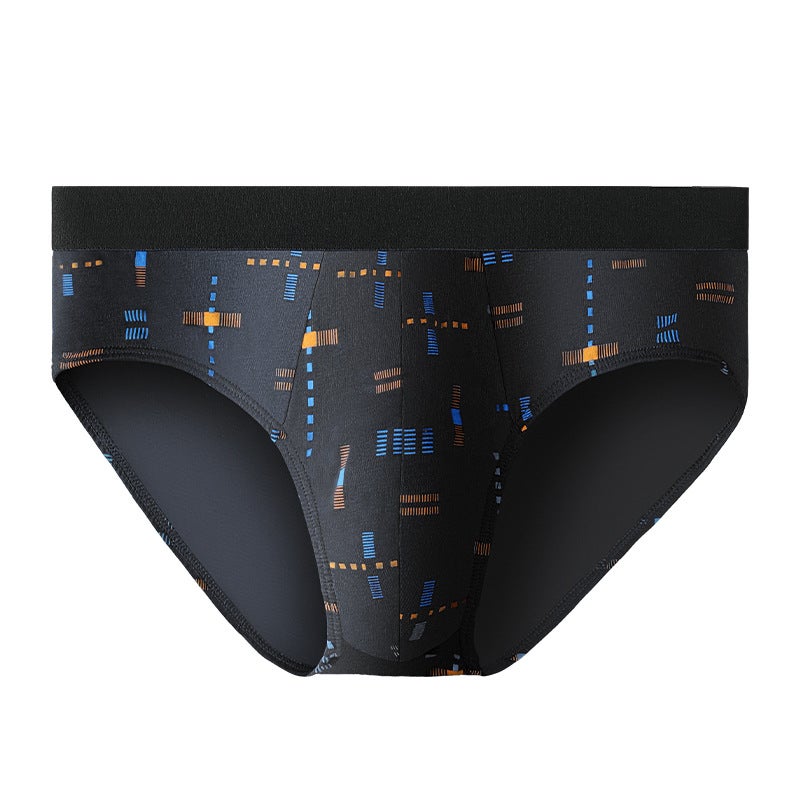 Mens Cotton Underwear Mens Sports Boxers plus size Boxer Shorts Comfortable Breathable Mens Underpants Trendy 5110 black 