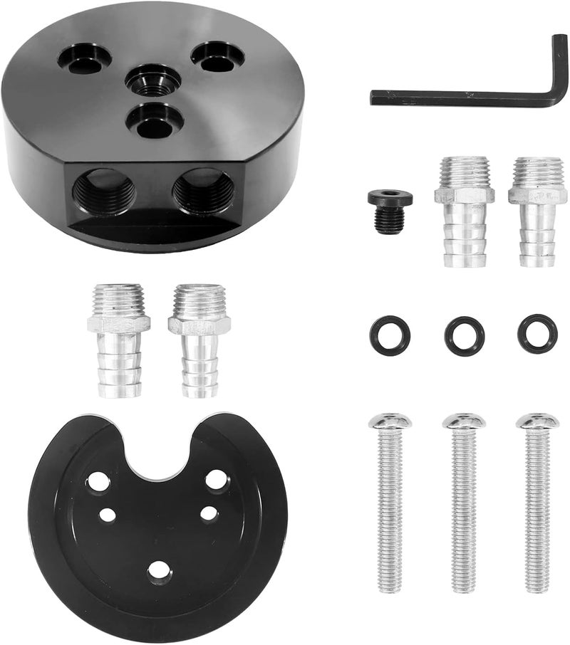 Tektall Diesel Fuel Tank Gas Sump Integrated Return Kit for FASS Airdog Cummins Duramax - Image 2