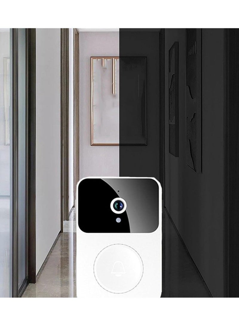Jmary Smart Visual Doorbell Guards The Door With HD Video Communication Voice-Changing Intercom Record Visitor Photos MF-5 - Image 1
