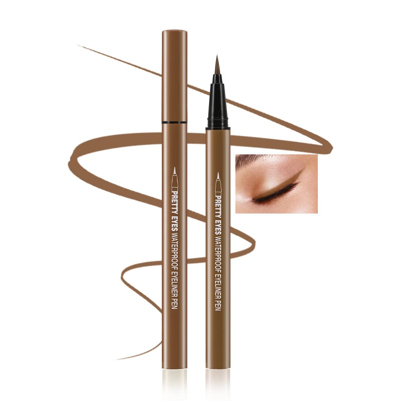 Boobeen Liquid Eyeliner Pen, Matte Eye Liner with Precision Tip, Long Lasting Eyeliner Pencil for Bold Eye Makeup, Glides on Smoothly - Image 1