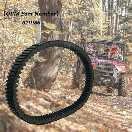 MOTOBULL CVT Drive Belt 3211186 Compatible with Polaris Ranger Crew XP 1000PRO XD 20182026 Polaris RZR XP4 1000 20242026 - Image 3