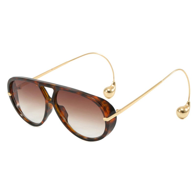 willochra Vintage Oversized Pilot Shield Sunglasses Women Luxury Trendy Goggles Sun Glasses For Ladies Big Frame Eyewear UV400 (C5) - Image 2