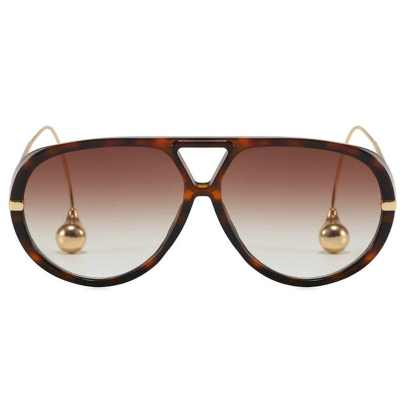 willochra Vintage Oversized Pilot Shield Sunglasses Women Luxury Trendy Goggles Sun Glasses For Ladies Big Frame Eyewear UV400 (C5) - Image 1