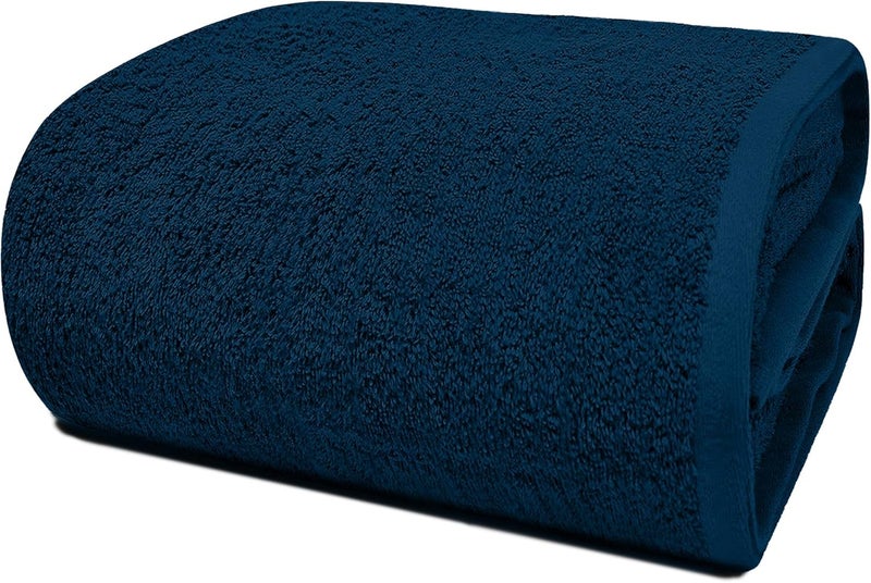 Riverside Pack of 1 Jumbo Bath Sheet 40 x 80 Inches - Extra Large Bath Towel, Super Soft & Highly Absorbent, 100% Cotton Quick Dry, Perfect to Wrap Yourself in - Blue Opal - Image 1