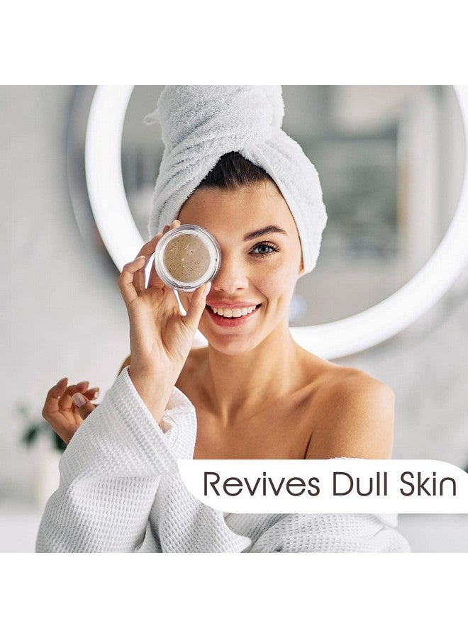 Vivo Per Lei Facial Peeling Gel Contains Dead Sea Minerals And Nut Shell Powder Gentle Face Exfoliator Scrub And Blackhead Remover Peel Your Skin To A Fresher You 3.4 Fl. Oz. - Image 4