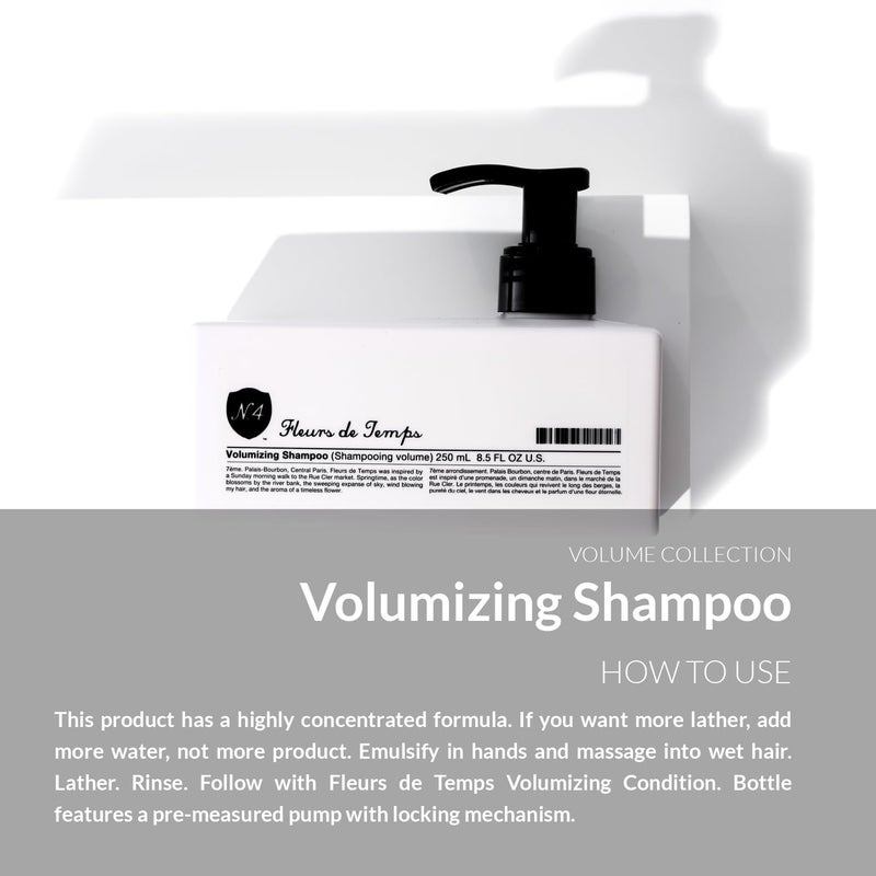 Number 4 Hair Shampoo for Women and Men, Volumizing Shampoo, 8.5 oz - Image 4