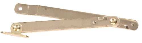 Hardware Essentials 851580 Folding Support Left Side Brass - Image 1