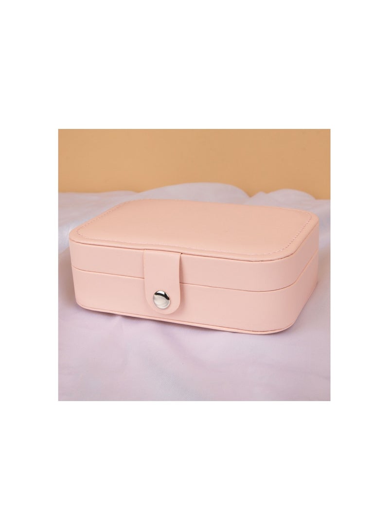 Mn Travel Accessories Jewelry Organizer Box Pink - Image 2