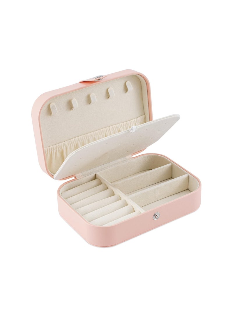 Mn Travel Accessories Jewelry Organizer Box Pink - Image 1