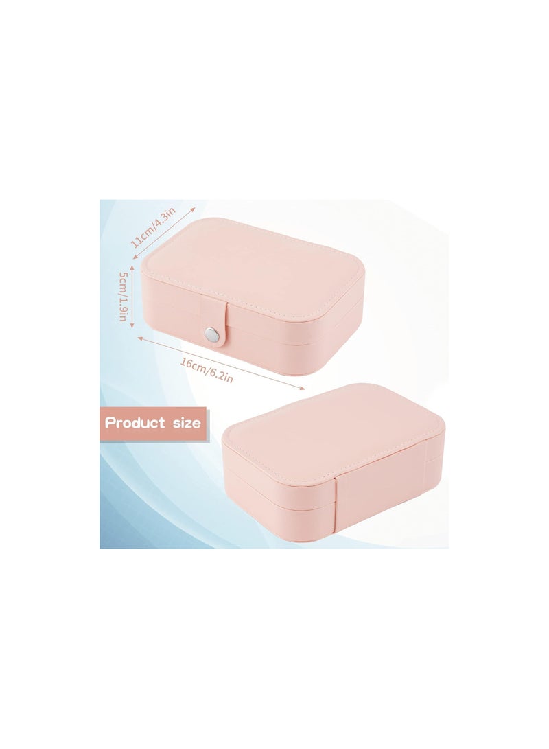 Mn Travel Accessories Jewelry Organizer Box Pink - Image 5