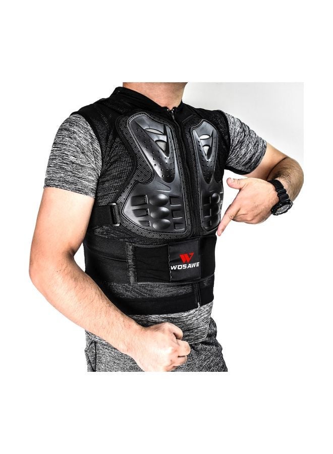 NIBEMINENT Motorcycle Riding Chest Armor And Back Protector Motocross Racing Vest L - Image 4