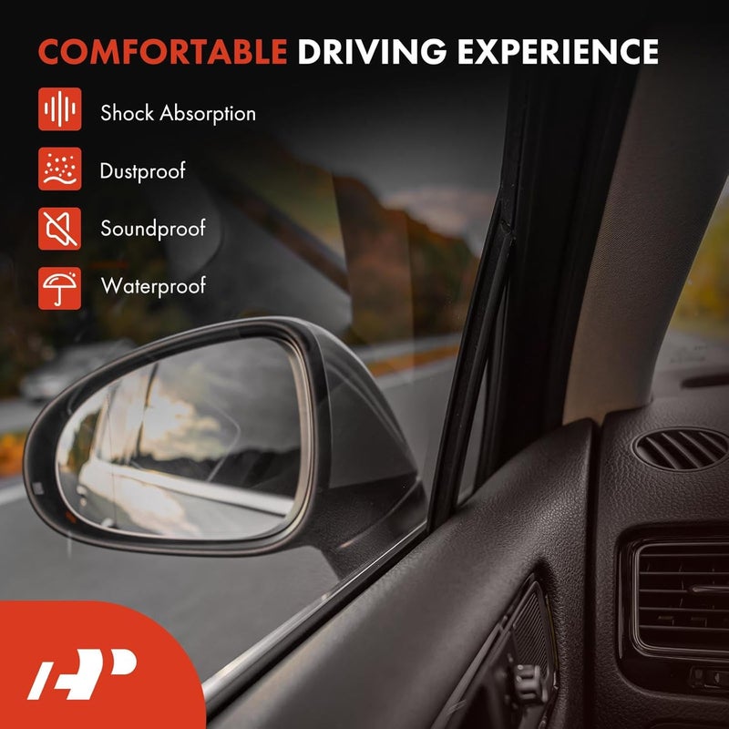 A-Premium 8PCS Weatherstrip Kit for Ford Models - Image 3