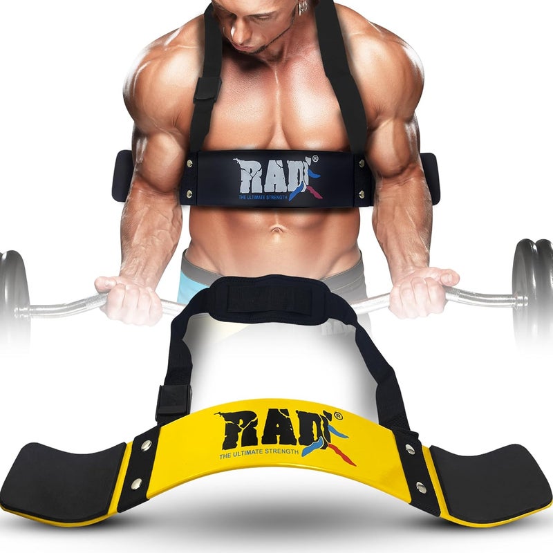 RAD Arm Blaster for Biceps & Triceps - Build Powerful Arms with Bicep Blaster Curl Support Isolator - Bicep Curl Machine - Image 1