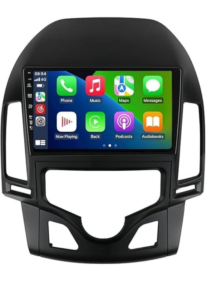 SHEZA STAR Android Car Stereo for Hyundai I30 2006-2011 2GB RAM 32GB ROM Support Carplay, M-Link Wi-Fi BT, Radio GPS, 9 Inch IPS Touch Screen with AHD Camera Included - Image 1