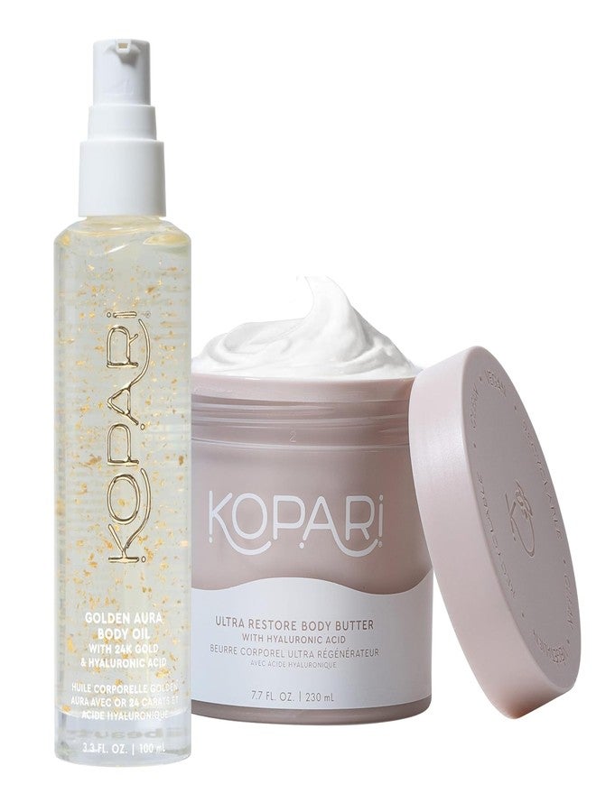 Kopari Body Butter and Golden Aura Body Oil Bundle - Image 1