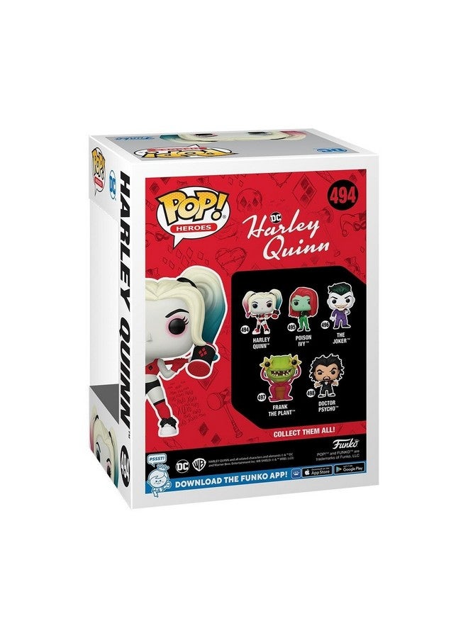 Funko فانكو بوب! أبطال: هارلي كوين - سلسلة الرسوم المتحركة - هارلي كوين - تمثال فينيل قابل للجمع - فكرة هدية - منتجات رسمية - للأطفال والكبار - لمحبي التلفاز - تمثال لجمع المتعلقات - Image 3