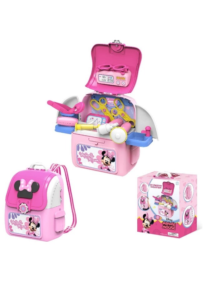 Disney Minnie Mouse Doctor Set Backpack - EODS008-965  - Image 1