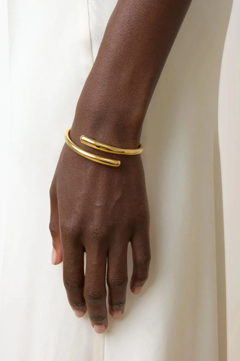 LIE STUDIO Gleaming Forged Link Bracelet