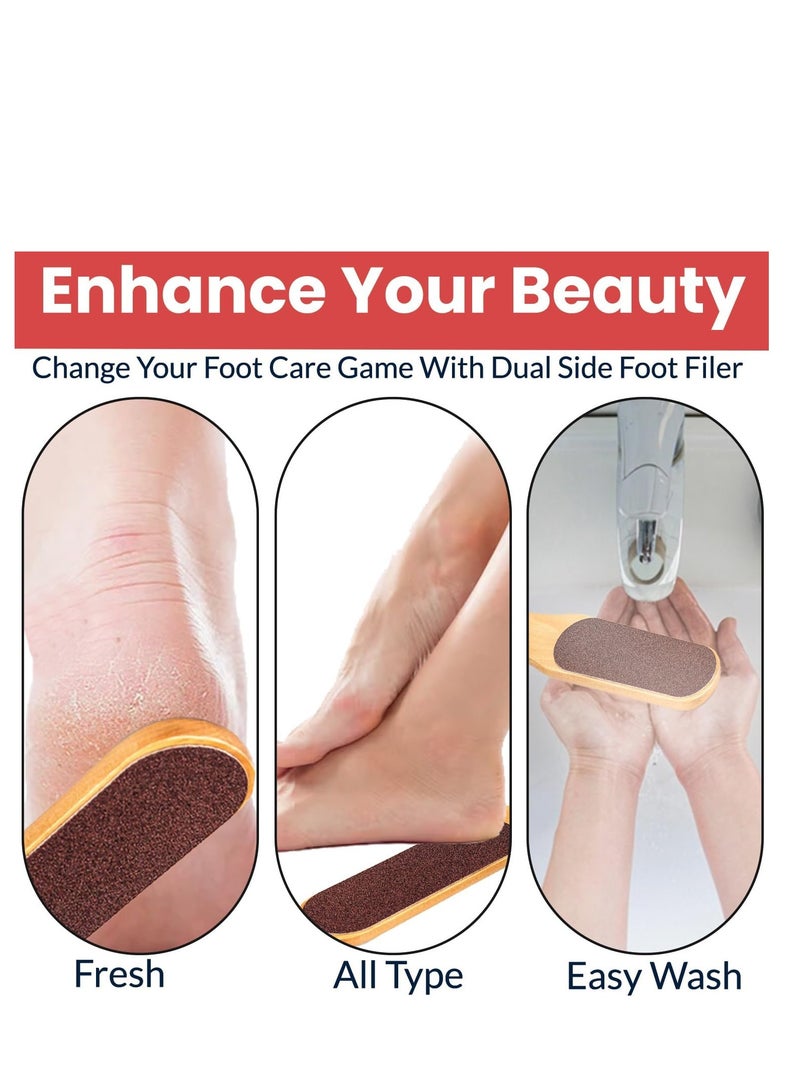 شي إن جوارب جل علاجية للترطيب + مبرد قدم مزدوج لإزالة الجلد الميت (متعدد الألوان) - Image 3