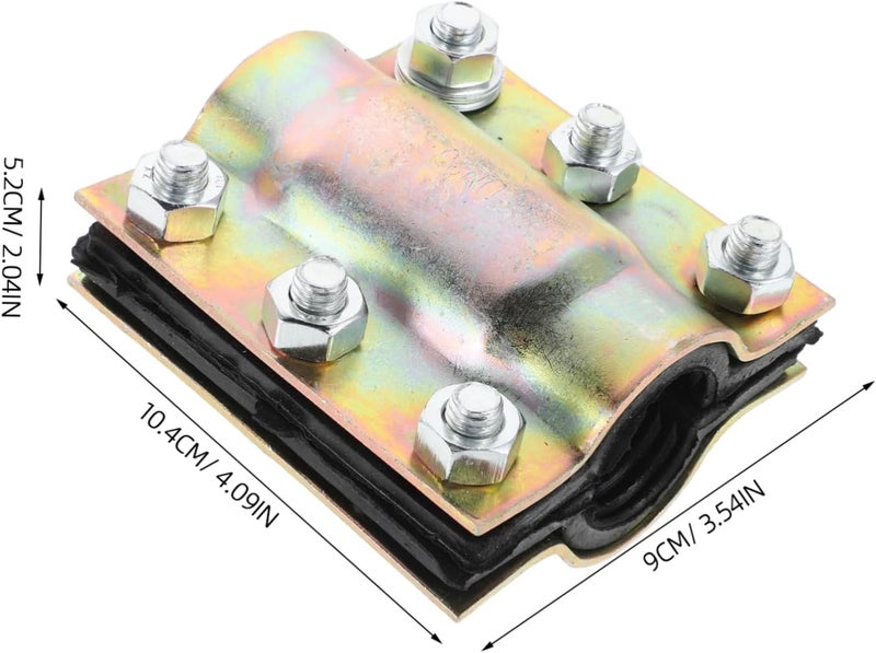 Kisangel Pipe Leak Sealer Clamp for Plumbing Repair Kit for Pe Ppr Steel Iron Pipes Emergency Fix for Home Professional Use Durable Reliable Repair - Image 2