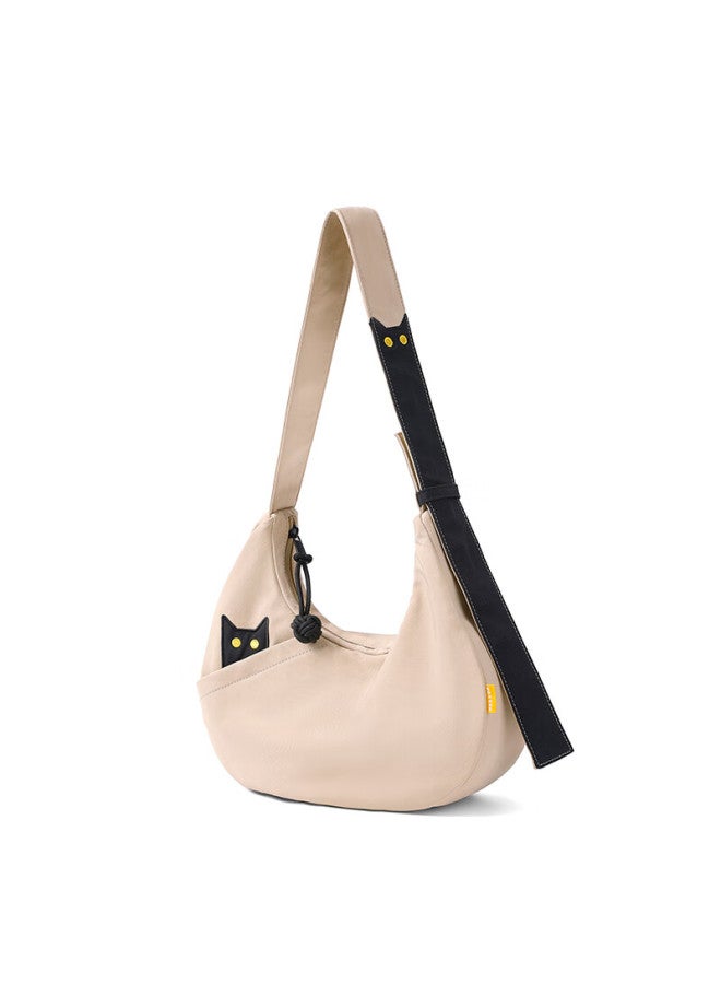 Noxxon 618 Annual Sale Women's Single Shoulder Bag New Tote Bag Crossbody Bag Travel Bag Light Khaki Medium Size - Image 5