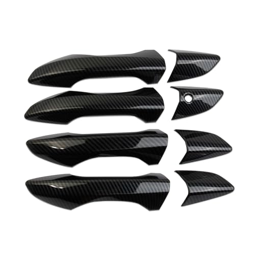 crosselec Carbon Fiber Door Handles Trim Cover Accessories for 20222025 Acura MDX Handle Cover - Image 3