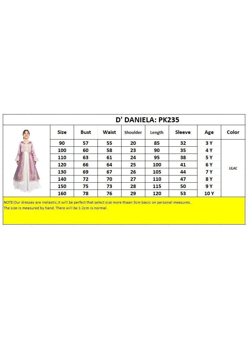 دىدانيالا D' Daniela - Royal Orchid Jalabiya - Lilac
