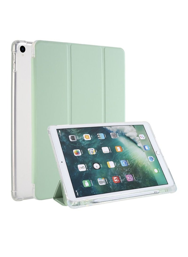 Loquat Protective Sleeve With Pen Slot For Green iPad