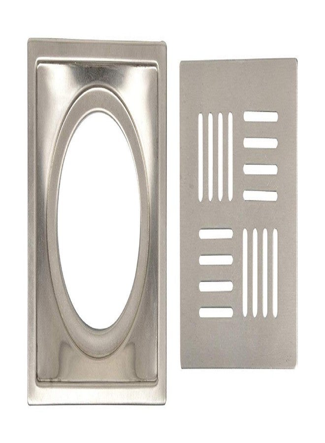 Kyoto Stainless Steel Grating Flora Trap Plain Drain Cover/Jali For Bathroom And Kitchen (5"X5"), ?13 Centimeters - Image 3
