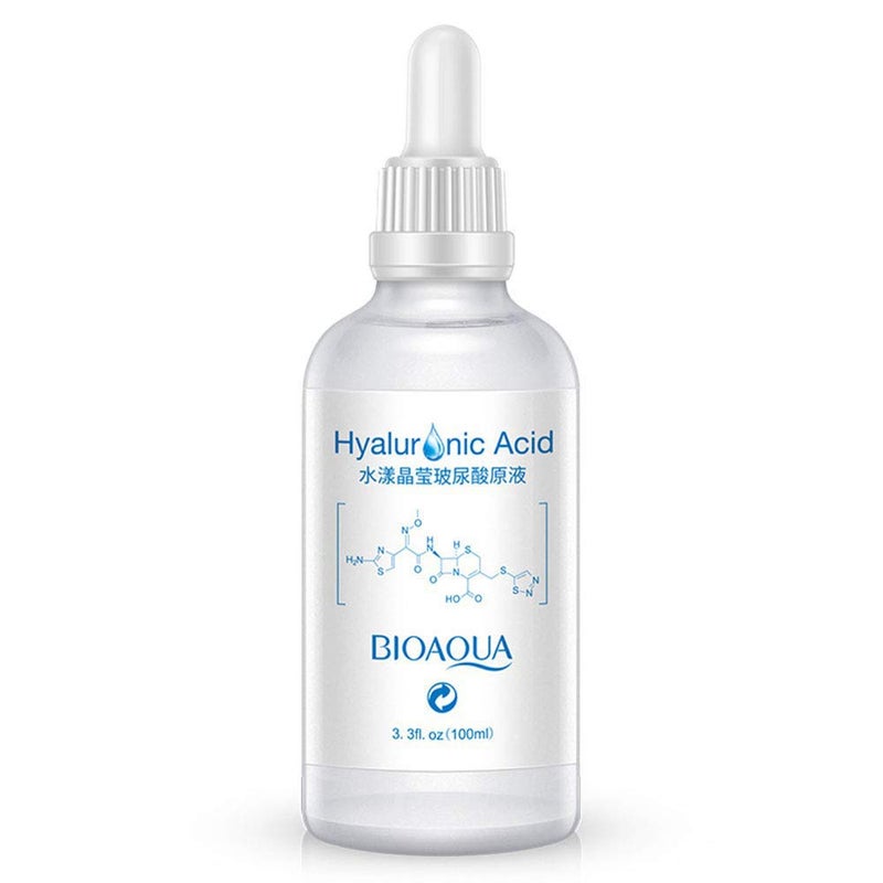 BIOAQUA Hyaluronic Acid Face Cleanser Moisturizing and Smoothing Essence Restoring Oil Balance 100ml - Image 1