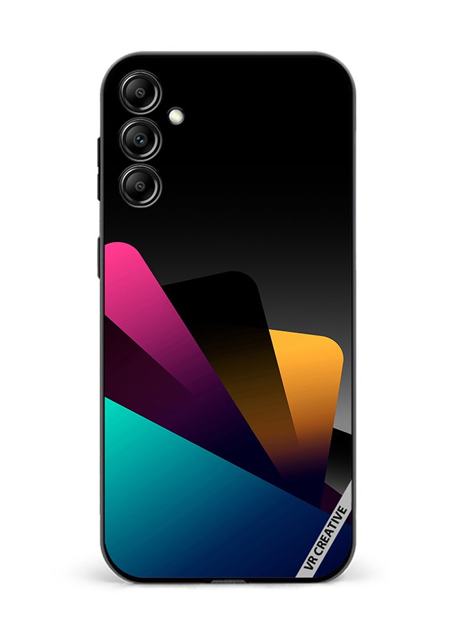 VR CREATIVE Protective Case Cover For Samsung Galaxy A15 5G/A15 Colorful Layers Design Multicolour - Image 1