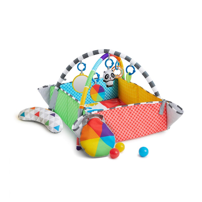 Baby Einstein Baby Einstein Patchs Playspace Activity Play Mat Ball Pit Gym with Music Age Newborn 