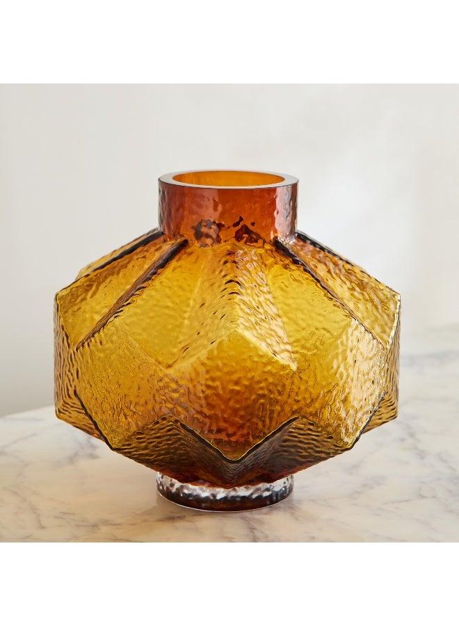 Home Box Pedro Decorative Heavy Glass Vase - 20x18 cm - Image 2