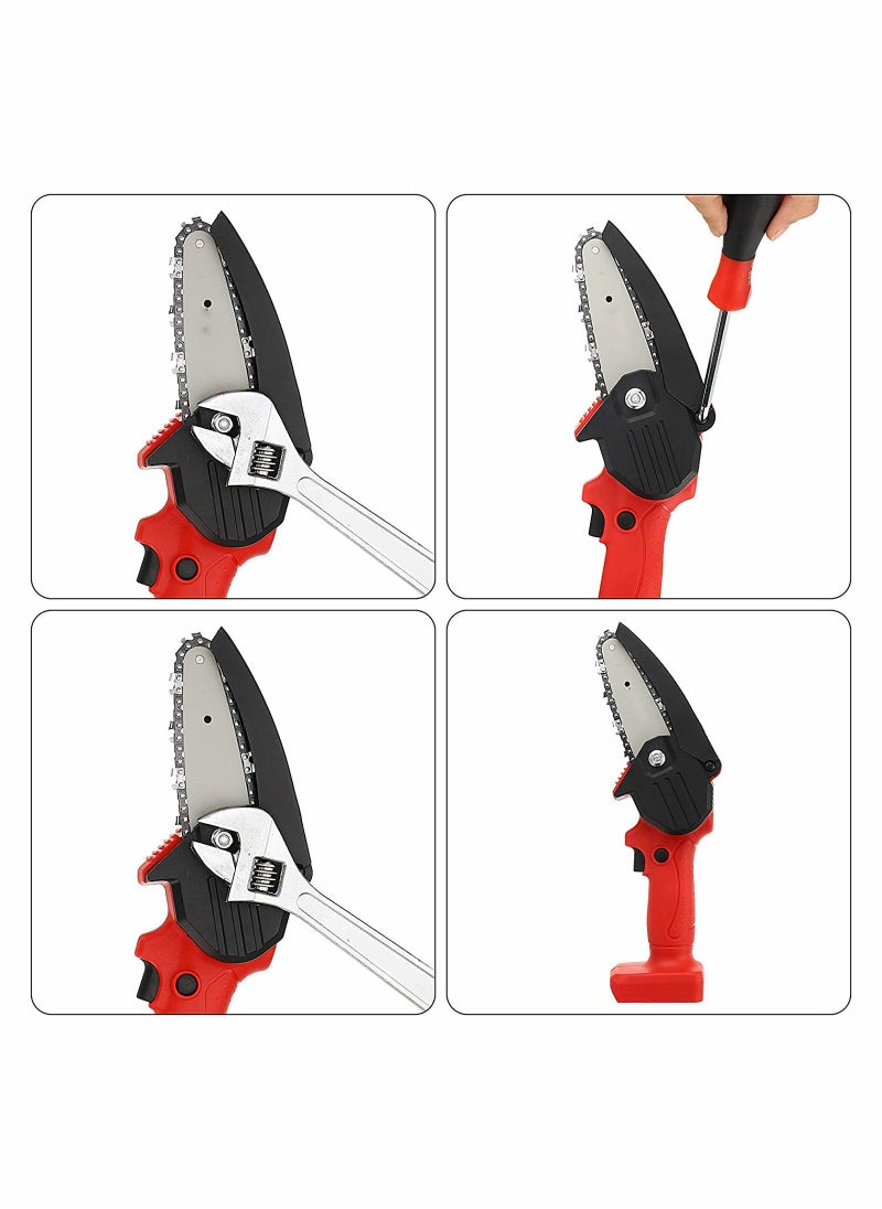 4 Pack Mini Chainsaw Chain Inch Replacement Cordless Electric Portable 24V Pruning Shears for Commercial Professional and Home Use - pzsku/Z7DCDA751B5CBB69CD983Z/45/_/1696988513/6b36976e-4ad0-43a5-b757-29bd1a7349d6