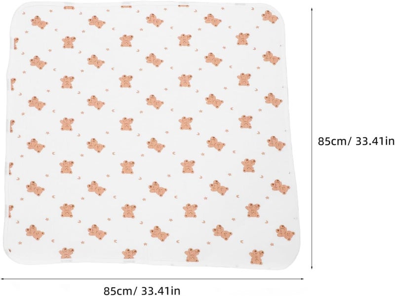 Organic Cotton Newborn Wrap Soft Breathable Receiving Blanket for Nursery and Sleep - Image 2