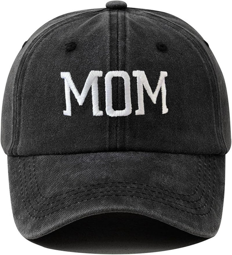 Yaopelky 3Pcs Mom Dad and Baby Hats Parent-Child Baseball Caps Embroidered Adjustable Matching Family Hat Set - Image 5